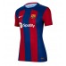 Camiseta Barcelona Ferran Torres #7 Primera Equipación para mujer 2023-24 manga corta
